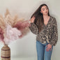 Blouse bohème Léopard